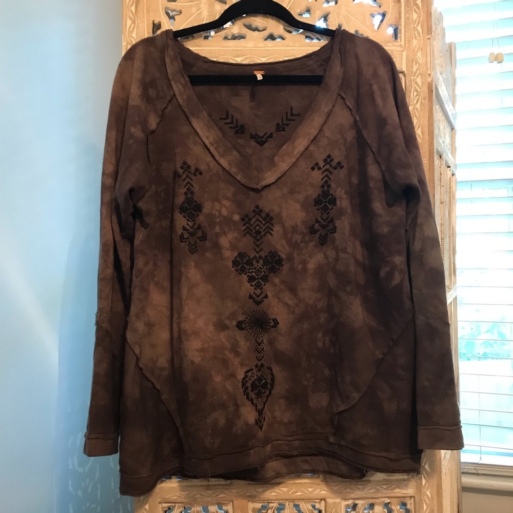 Free People Oversized Sweatshirt